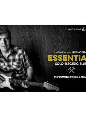 TrueFire Essentials Electric Solo Blues Jeff McErlain 布鲁斯
