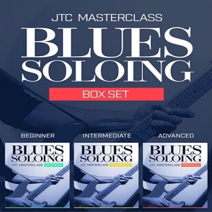 Boxset Blues Soloing Masterclass 音 3套中文JTC布鲁斯吉他独奏