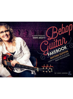 TrueFire Bebop Guitar Fakebook Rhythm Sheryl Bailey 爵士吉他