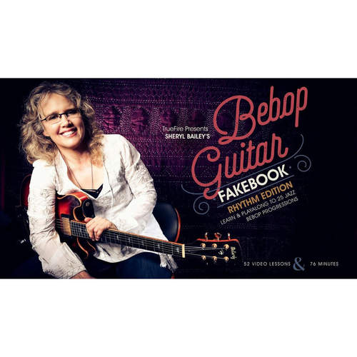 TrueFire Bebop Guitar Fakebook Rhythm Sheryl Bailey 爵士吉他