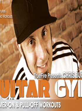 TrueFire Guitar Gym Hammer On & Pull Off Chris Buono击弦勾弦