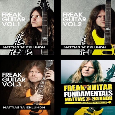 Freak Guitar 1-3 Fundamentals Mattias IA Eklundh 4套吉他教程