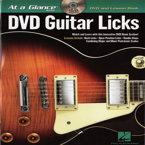 At a Glance Series Guitar Licks 吉他大小调五声乐句教程+视谱