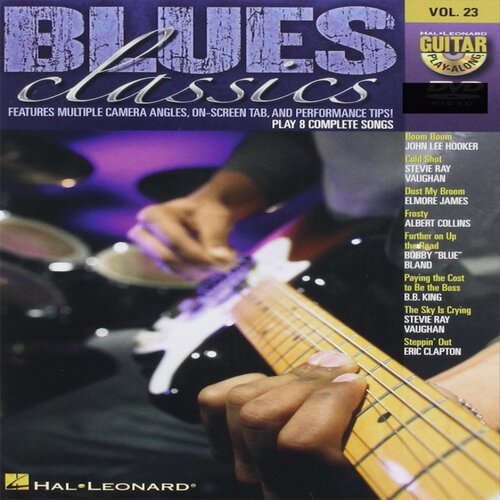 Guitar Play Along Vol.23 Blues Classics 经典蓝调吉他独奏教程