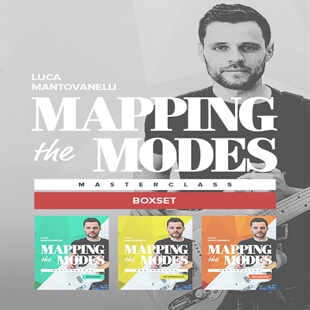 Mapping The Modes Masterclass Luca Mantovanelli 3套吉他调式