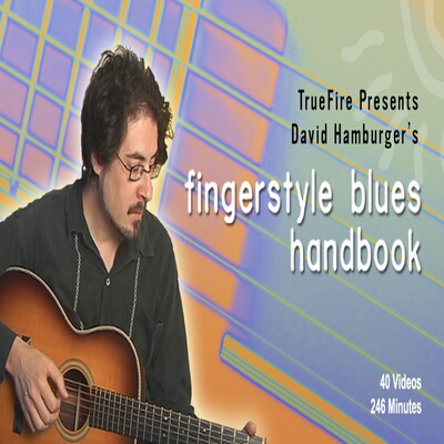 TrueFire Fingerstyle Blues Handbook David Hamburger 指弹蓝调