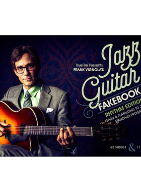 TrueFire Jazz Guitar Fakebook Rhythm Vol1 Frank Vignola 爵士