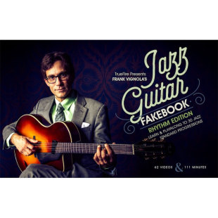 TrueFire Jazz Guitar Fakebook Rhythm Vol1 Frank Vignola 爵士