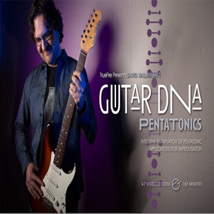 TrueFire Guitar DNA Pentatonics David Wallimann 吉他五声音阶