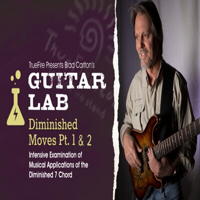 TrueFire Guitar Lab Diminished Moves Brad Carlton2套减七和弦