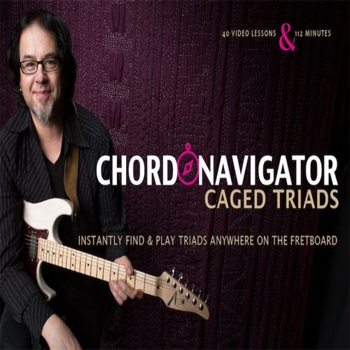 TrueFire Chord Navigator CAGED Triads Rob Garland 吉他和弦