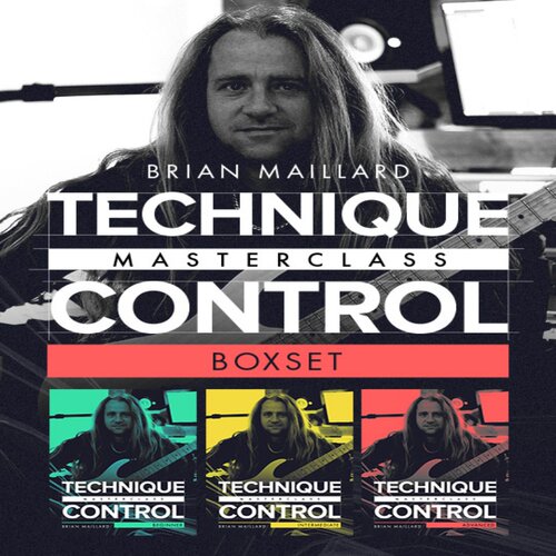 Technique Control Masterclass Brian Maillard 3套吉他技巧控制