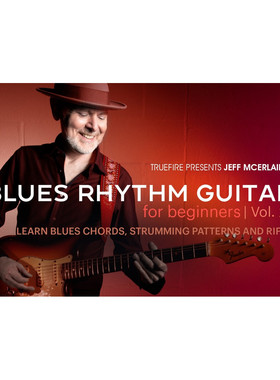 TrueFire Blues Rhythm Guitar for Beginners V2 Jeff McErlain