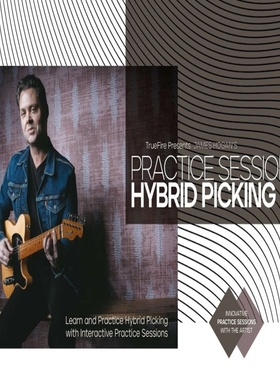 TrueFire Practice Sessions Hybrid Picking James Hogan 吉他