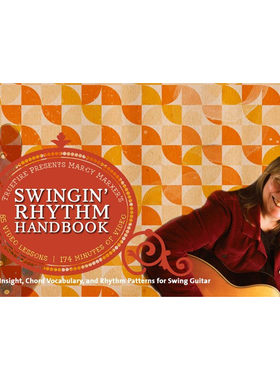 TrueFire Swingin Rhythm Handbook Marcy Marxer 爵士摇摆节奏