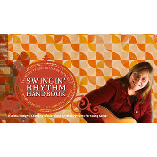 TrueFire Swingin Rhythm Handbook Marcy Marxer 爵士摇摆节奏