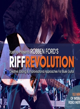 TrueFire Riff Revolution Robben Ford 布鲁斯吉他乐段+音视谱