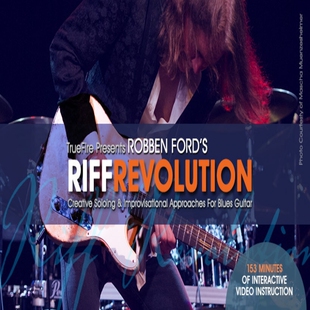 布鲁斯吉他乐段 TrueFire 音视谱 Ford Robben Riff Revolution