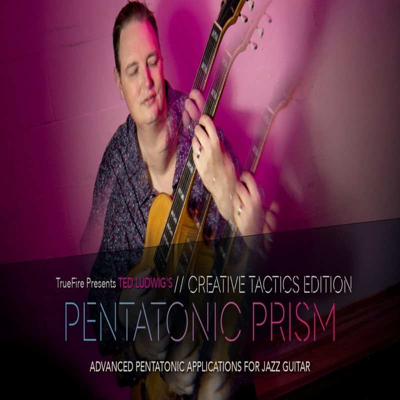 TrueFire ​​Pentatonic Prism Creative Tactics Ted Ludwig+音