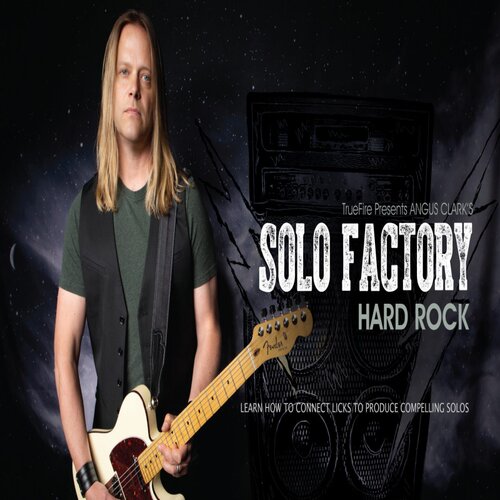 TrueFire Solo Factory Hard Rock Angus Clark 硬摇滚吉他独奏