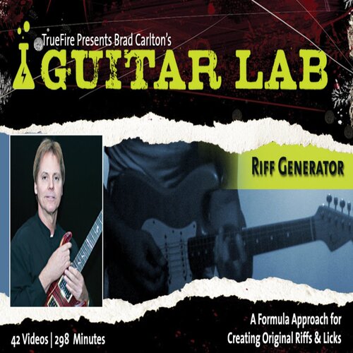TrueFire Guitar Lab Riff Generator Brad Carlton 创建吉他乐句