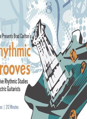 TrueFire Rhythmic Grooves Brad Carlton 吉他节奏律动+音视谱