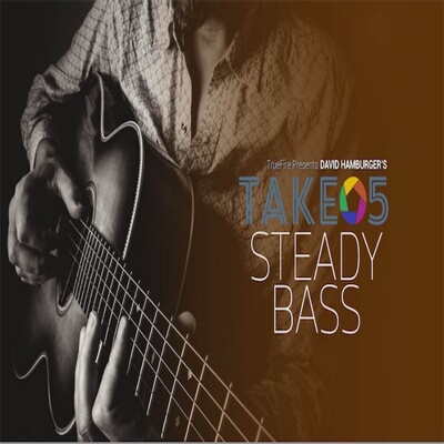 TrueFire Take 5 Steady Bass David Hamburger 布鲁斯指弹吉他