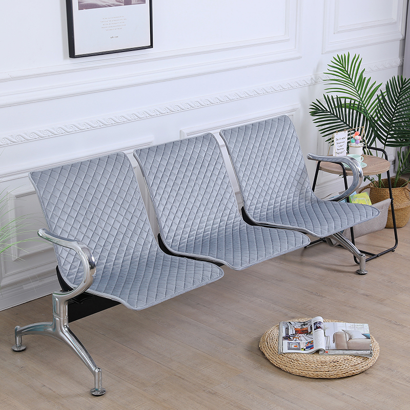 教室银行医院诊所机场等候三连排座椅套罩联排椅子坐垫椅垫座垫套