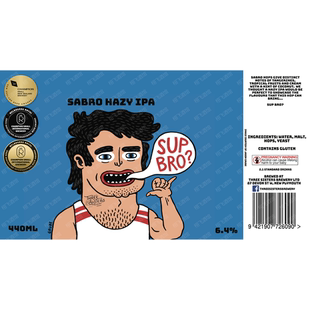 满6罐包邮新西兰进口金兰姐妹嘿兄弟浑浊IPA精酿啤酒罐装