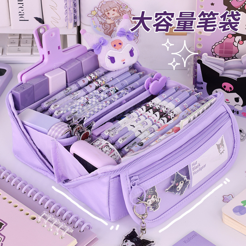 笔袋铅笔盒文具袋女孩款开学季