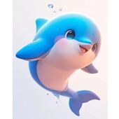 色彩图案纸画卡通治愈装 饰粘贴可爱自门上室内防水海不干胶贴纸