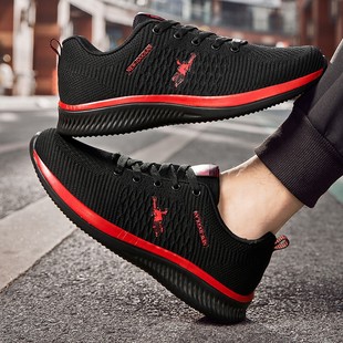 正品乔丹格兰网状运动鞋子男透气耐磨跑步软底超轻中学生防臭鞋子