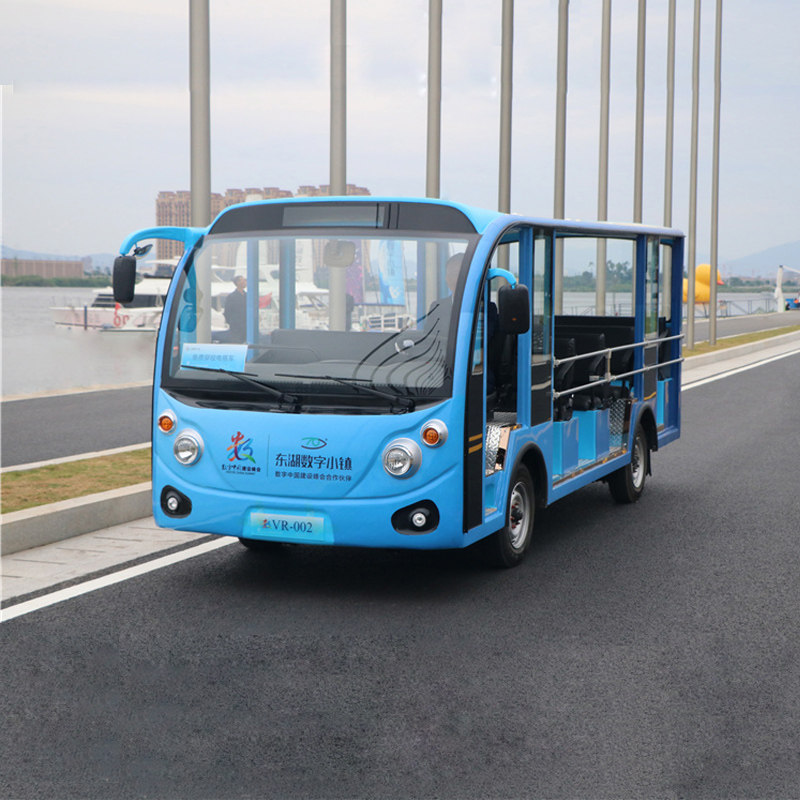 湖南电瓶观光车价格大概多少19座大型电动旅游车景区代步观光车