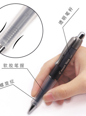 进口防疲劳练字办公用可换中性笔
