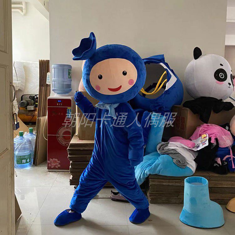 蓝莓卡通人偶服装水果儿童舞台活动表演宣传道具幼儿园玩偶广告服