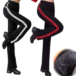 2024春款广场舞服装跳舞裤子加厚莫代尔舒适舞蹈运动裤有四季款