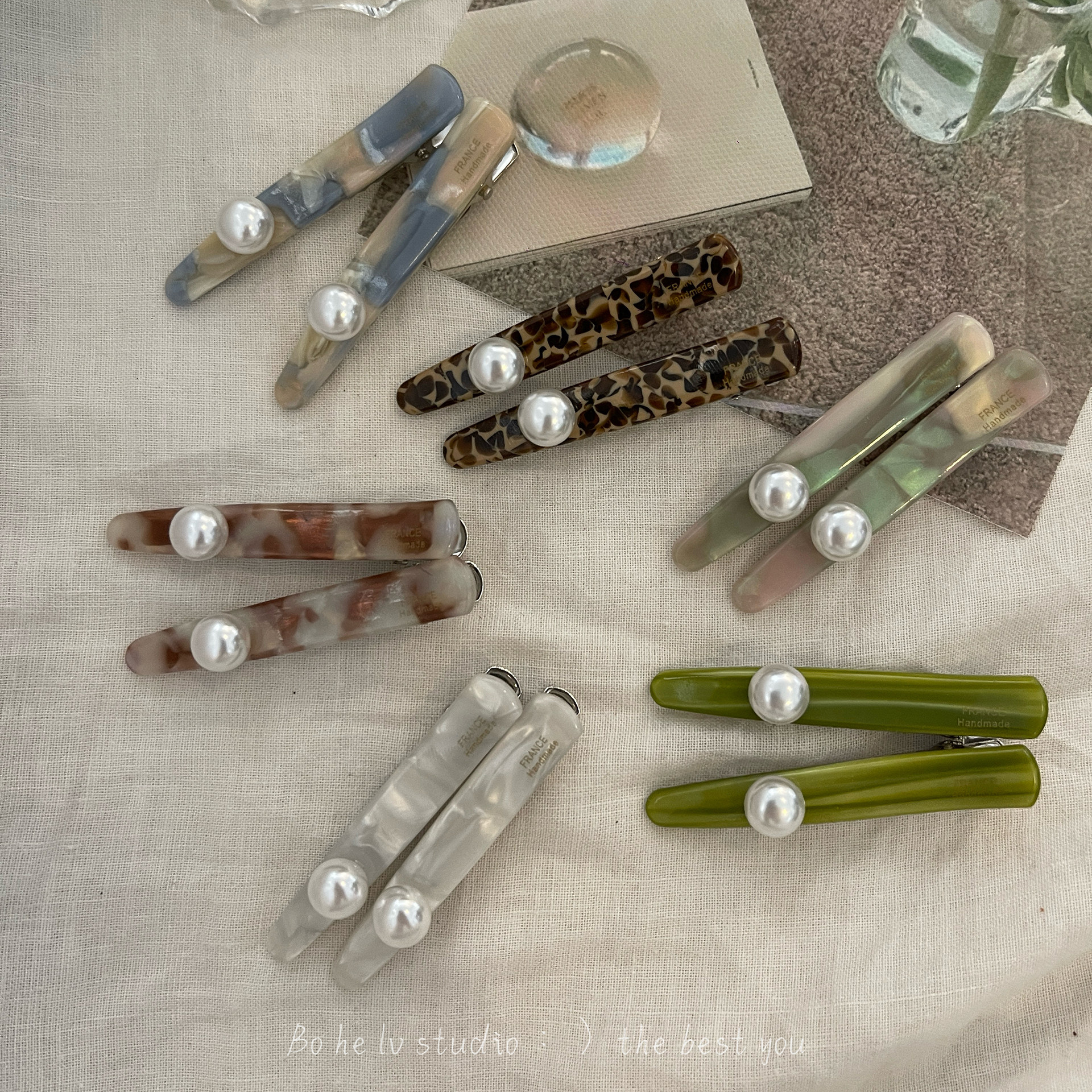 超美珍珠系原创设计发饰