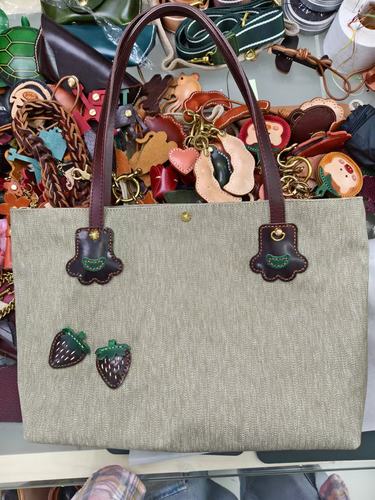 胡椒盐刺绣事事如意文艺手提单肩包女布包民族风中国风