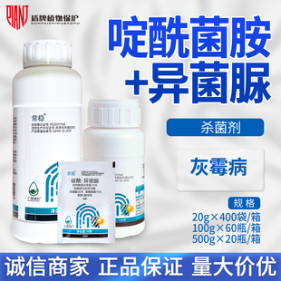 广信 常稳35%啶酰菌胺异菌脲葡萄灰霉病农药杀菌剂农用农资悬浮剂