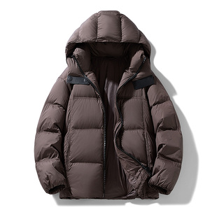 178克90绒子羽绒服男冬季防风保暖连帽抗寒零下20度穿