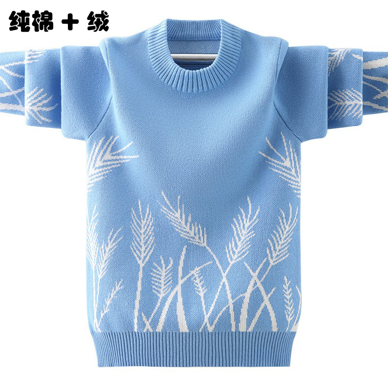 毛衣全棉中领内搭打底衫长袖加绒