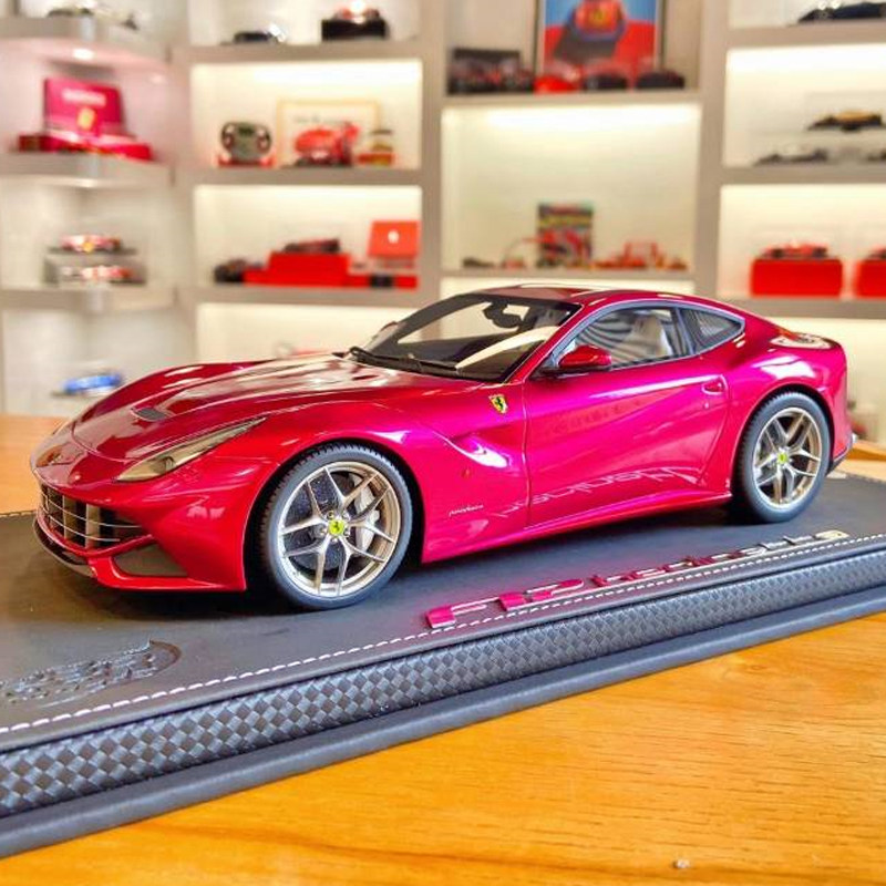 bbr 1/18 法拉利 ferrari f12 berlinettafuchsia met 汽车模型