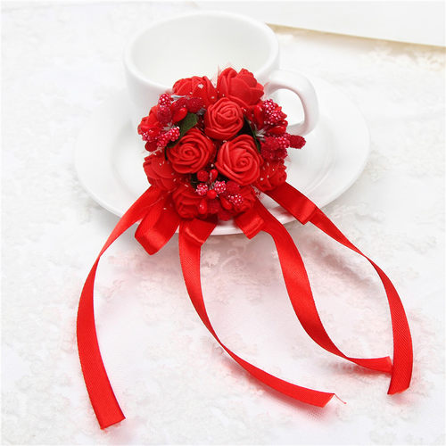 结婚胸花韩式高档新娘新郎姐妹