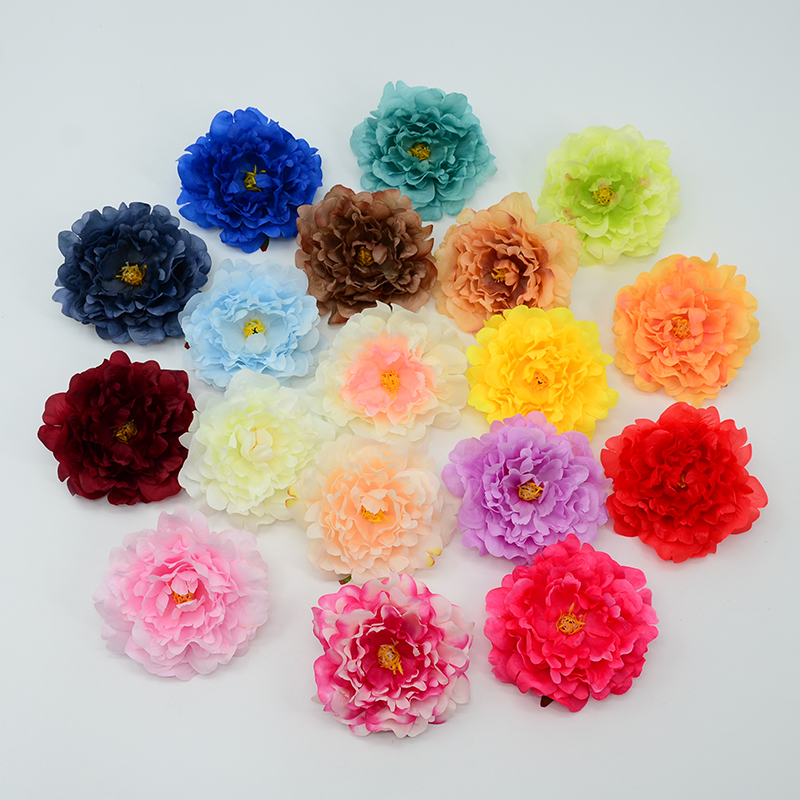 仿真牡丹花朵婚礼花墙帽花服装