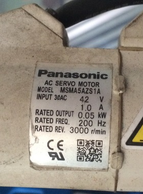 MSMA5AZS1A  二手松下电机