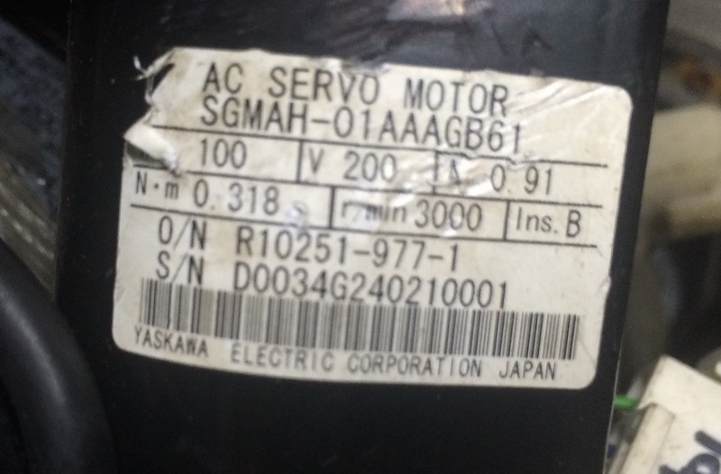 SGMAH-01AAAGB61电机安川