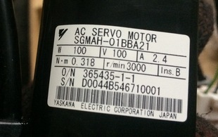 SGMAH-01BBA21  全新安川电机   专业销售维修一体化