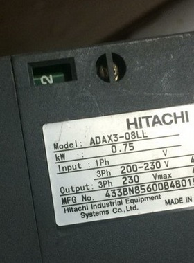 ADAX3-08LL  二手日立驱动器