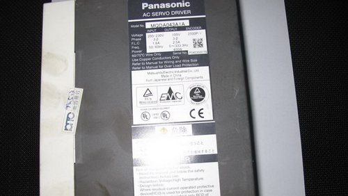 二手松下伺服驱动器MQDA043A1A 400W 专业销售维修一体化