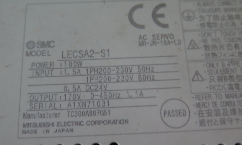 LECSA2-S1二手SMC驱动器